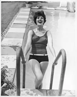 Emerging Prints: Emerging from Pool 1960S