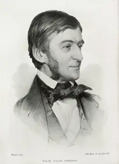 EMERSON, Ralph Waldo (1803-1882). US philosopher