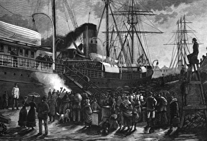 Images Dated 28th July 2011: Emigrant Ship, Denmark