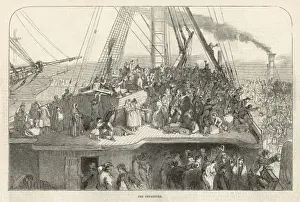 Emigrant Ship Departs