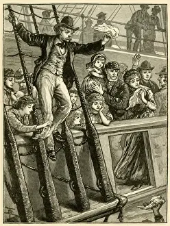 Goodbye Prints: The Emigrant Ship leaving Britain