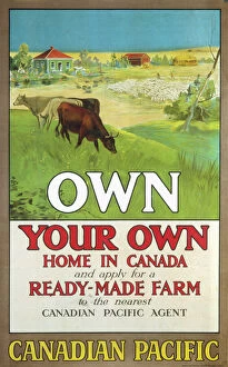 Emigrants Collection: Emigrate to Canada poster