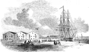 Along Side Collection: Emigration Depot at Birkenhead, Wirral, 1852