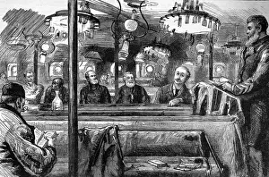 Inman Prints: Emigration. From New to Old England, in the Inman Steamer C