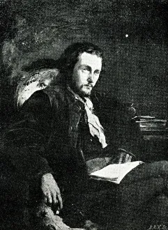 Essayist Prints: Emile Bergerat, French poet, playwright and essayist