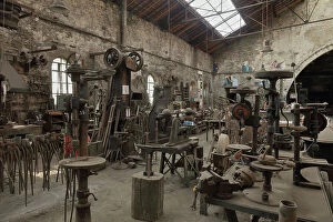 Conservatoire Collection: Emile's forge, Conservatoire des Arts de la Metallurgie