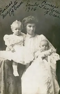 Babies Prints: Emily Roose, who was nanny to the children of Prince and Princess Andrew of Greece