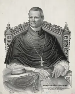 His eminence Cardinal McCloskey - archbishop of New York