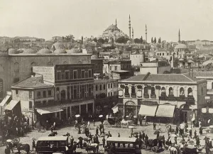 Eminonu Prints: Eminonu Square - Istanbul, Turkey