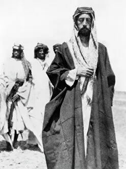 Middle Gallery: Emir Faisal at Wejh (now in Saudi Arabia)