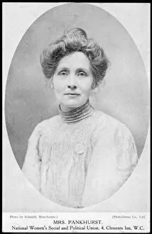 Pankhurst Gallery: Emmeline Pankhurst