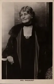 Emmeline Pankhurst Founder W. S. P. U