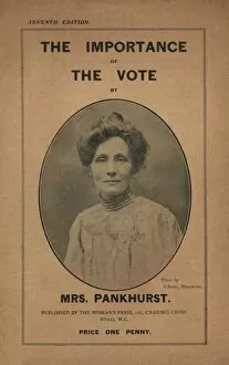 Pankhurst Gallery: Emmeline Pankhurst Importance of the Vote