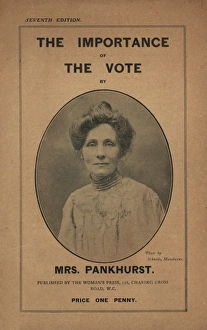 Pankhurst Gallery: Emmeline Pankhurst Importance of the Vote