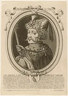 Mongolia Prints: Emperor Cham (Tatar)