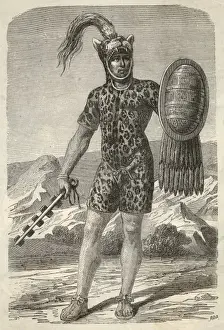 Aztec Prints: Emperor Itzcoatl