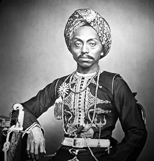 Javanese Prints: Emperor of Surakarta, Java - pre-1900