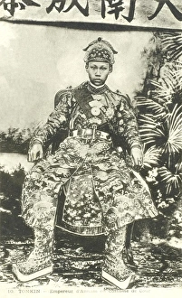 Images Dated 20th April 2011: Emperor Than Thai - Tonkin, Vietnam