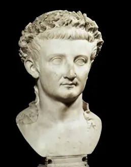 Louvre Prints: The Emperor Tiberius. 1st half 1st c. Roman art