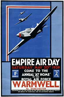 Hawker Collection: Empire Air Day Poster