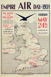 1934 Collection: Empire Air Day Poster