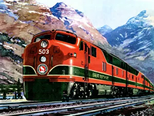 Images Dated 2nd March 2016: The Empire Builder