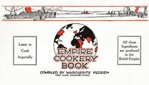 Fedden Prints: The Empire Cookery Book - Title Page