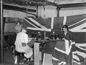 Common Wealth Prints: Empire Day Flags 1930S