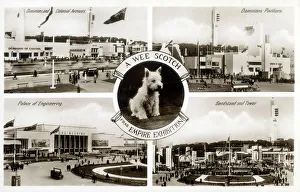 Bellahouston Prints: Empire Exhibition at Bellahouston Park, Glasgow, Scotland