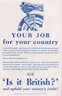Housekeeping Prints: Empire Marketing Board