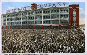Thousand Prints: Employees - Ford Motor Company, Detroit, Michigan, USA