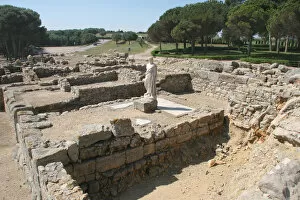 Ampurias Gallery: Emporium. 570 BC. Asclepius, god of medicin. Neapolis
