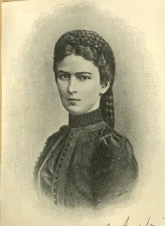 Images Dated 7th September 2018: Empress Elisabeth of Austria