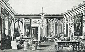 Salon Collection: Empress Eugenie's salon, Saint-Cloud Palace, Paris