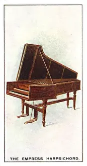 Harpsichord Prints: The Empress Harpsichord