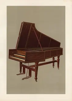 Empress harpsichord by Shudi and Broadwood, 1773