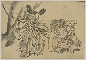 Empress Jingu and Takenouchi Tsukune