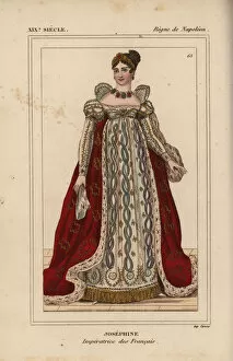 Bonaparte Collection: Empress Josephine, wife of Napoleon Bonaparte, 1763-1814