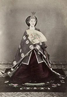 Empress Shoken, wife of the Meiji Emperor, Japan, 1870 s