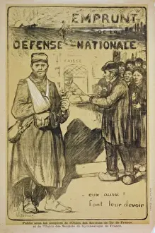 Nationale Prints: Emprunt de la Defense Nationale - eux aussi! Font leur devoi