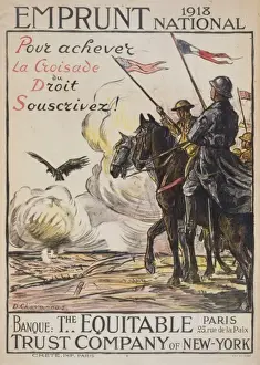 Emprunt National 1918. Pour achever la croisade du droit sou