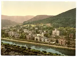 Hesse Nassau Prints: Ems-Les Bains (i. e. Bad Ems), Hesse-Nassau, Germany