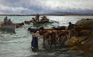 Images Dated 31st August 2010: The End of the Fair, Back to the Island