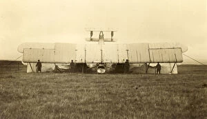 Alcock Gallery: The end of the first direct Atlantic flight of Alcock and Br
