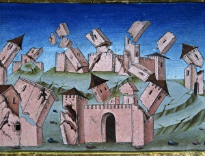 Images Dated 20th September 2016: The end of the world and the Last Judgment. All houses