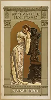 Hanford Prints: Engagement of Mr. Charles B. Hanford