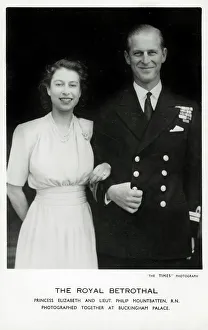 Engagement of Princess Elizabeth and Philip Mountbatten
