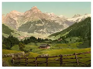 Oberland Prints: Engelberg Valley, Arni Alp, Bernese Oberland, Switzerland