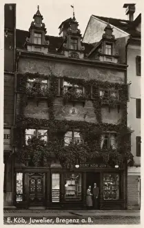 Shutters Prints: Engelbert Kob, jewellers shop, Bregenz, Austria
