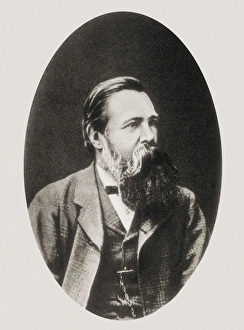 Biblioteca Gallery: ENGELS, Friedrich (1820-1895). German socialist